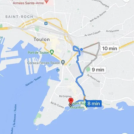 Casa Family, De Standing De 100m2, Proximite Du Centre-ville, Port Et Gare Tgv Apartment Toulon