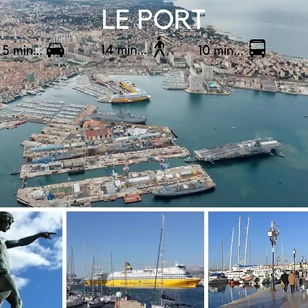 Casa Family, De Standing De 100m2, Proximite Du Centre-ville, Port Et Gare Tgv