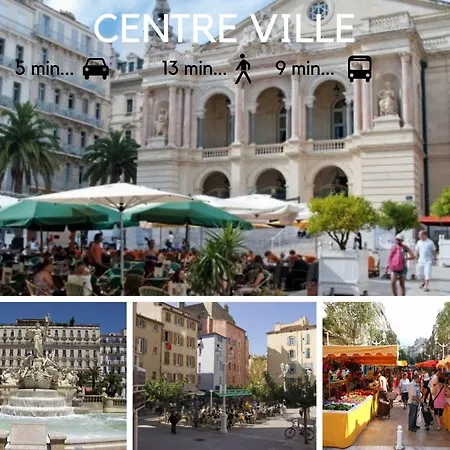 Apartment Casa Family, De Standing De 100m2, Proximite Du Centre-ville, Port Et Gare Tgv